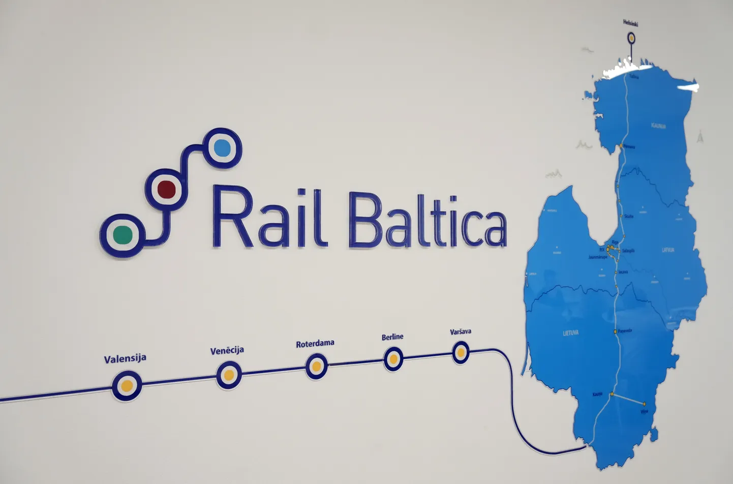 "Rail Baltica" logo.