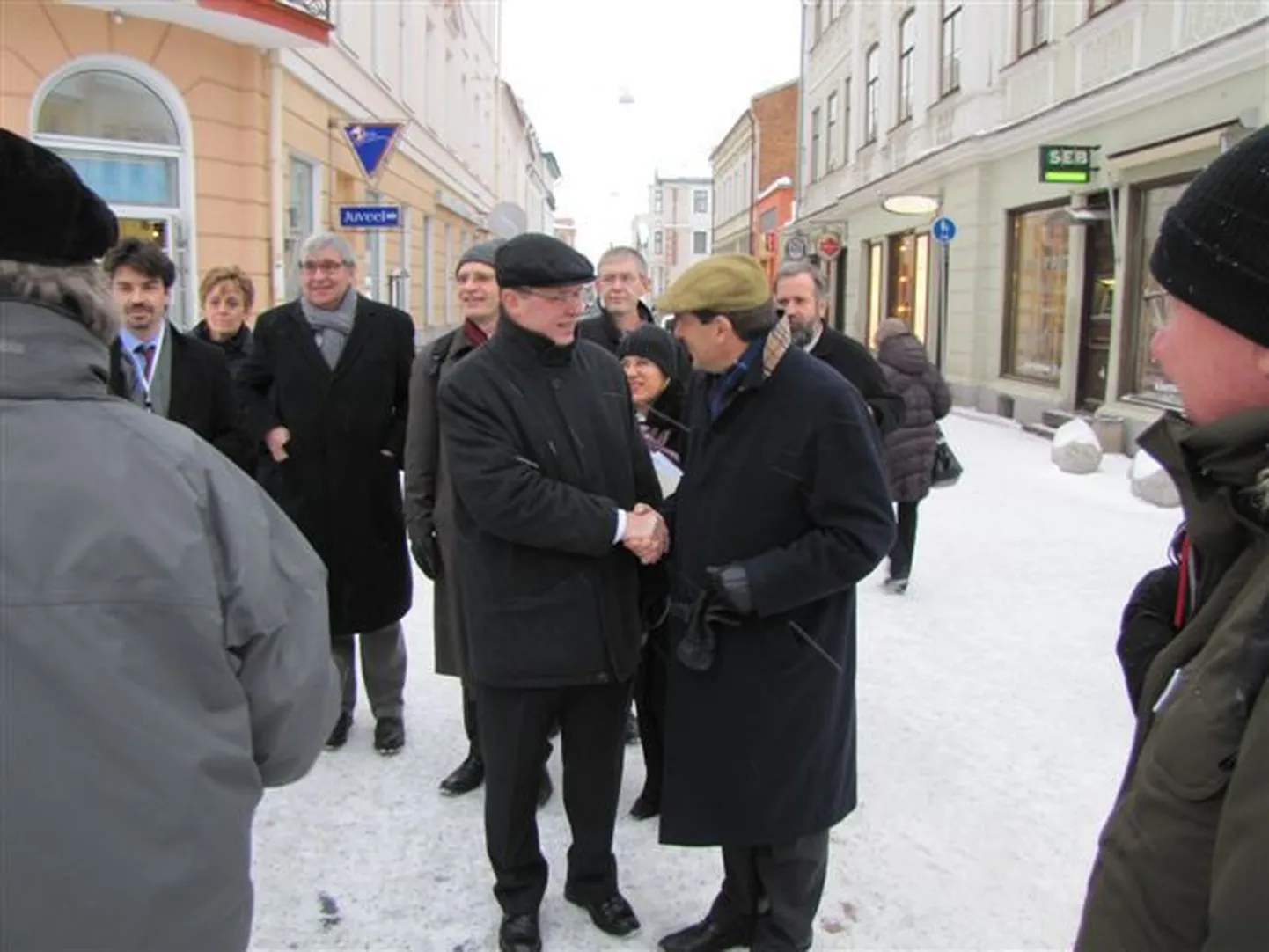 Euroopa teadusministrid tutvusid Tartu kesklinnaga.