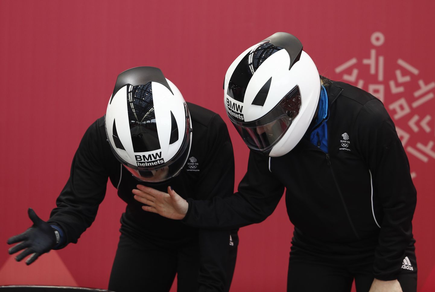 Mica McNeill ja Mica Moore Pyeongchangi olümpial.