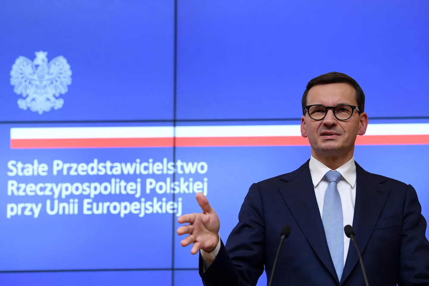 Poola peaminister Mateusz Morawiecki.