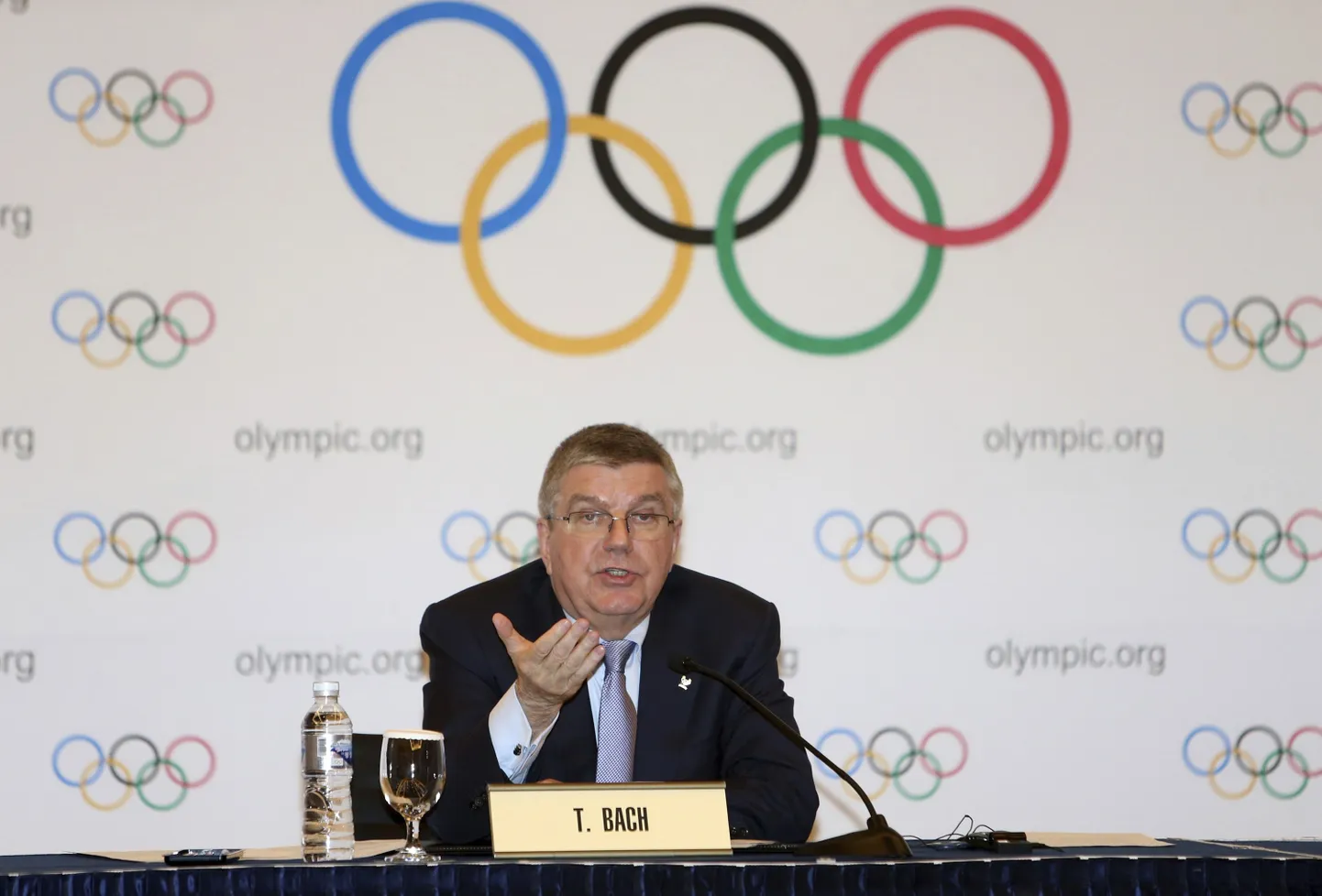 ROKi president Thomas Bach.