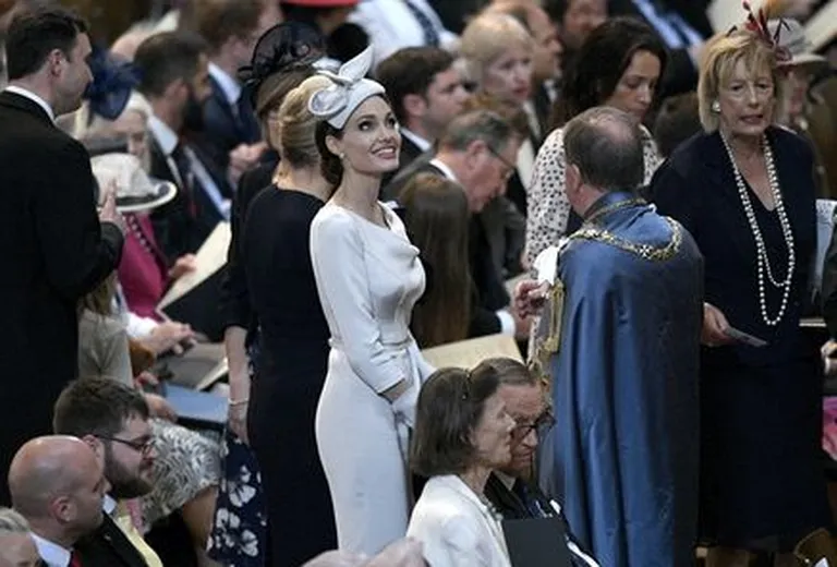 Angelina Jolie St. Pauli katedraalis