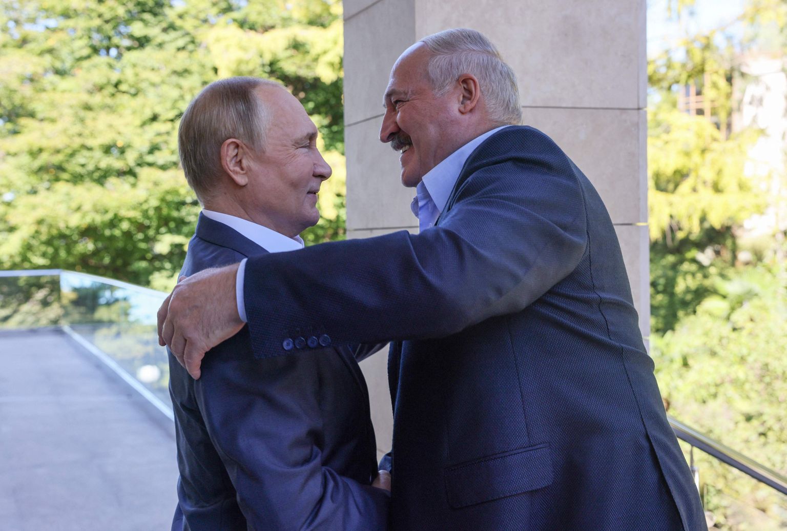 Venemaa diktaator Vladimir Putin (vasakul) ja Valgevene diktaator Aljaksandr Lukašenka (paremal)
