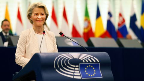 Ursula von der Leyen sai europarlamendilt uue mandaadi