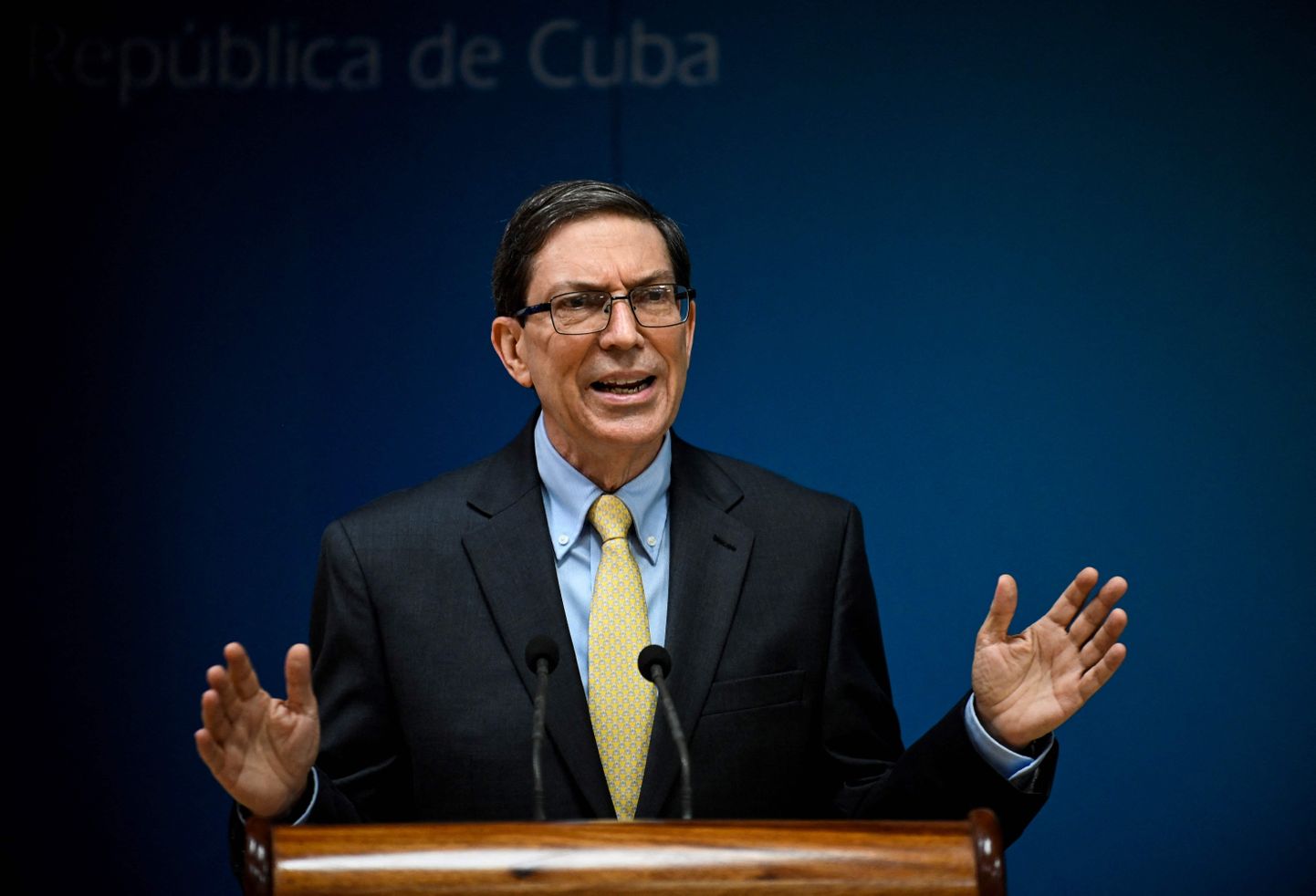 Kubas ārlietu ministrs Bruno Rodrigess