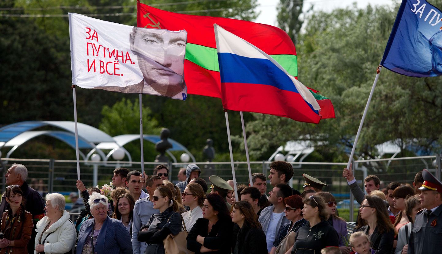 Meeleavaldus Vladimir Putini toeks Transnistrias.