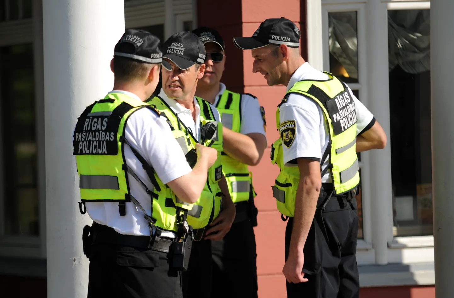 Pašvaldības policisti. Ilustratīvs foto