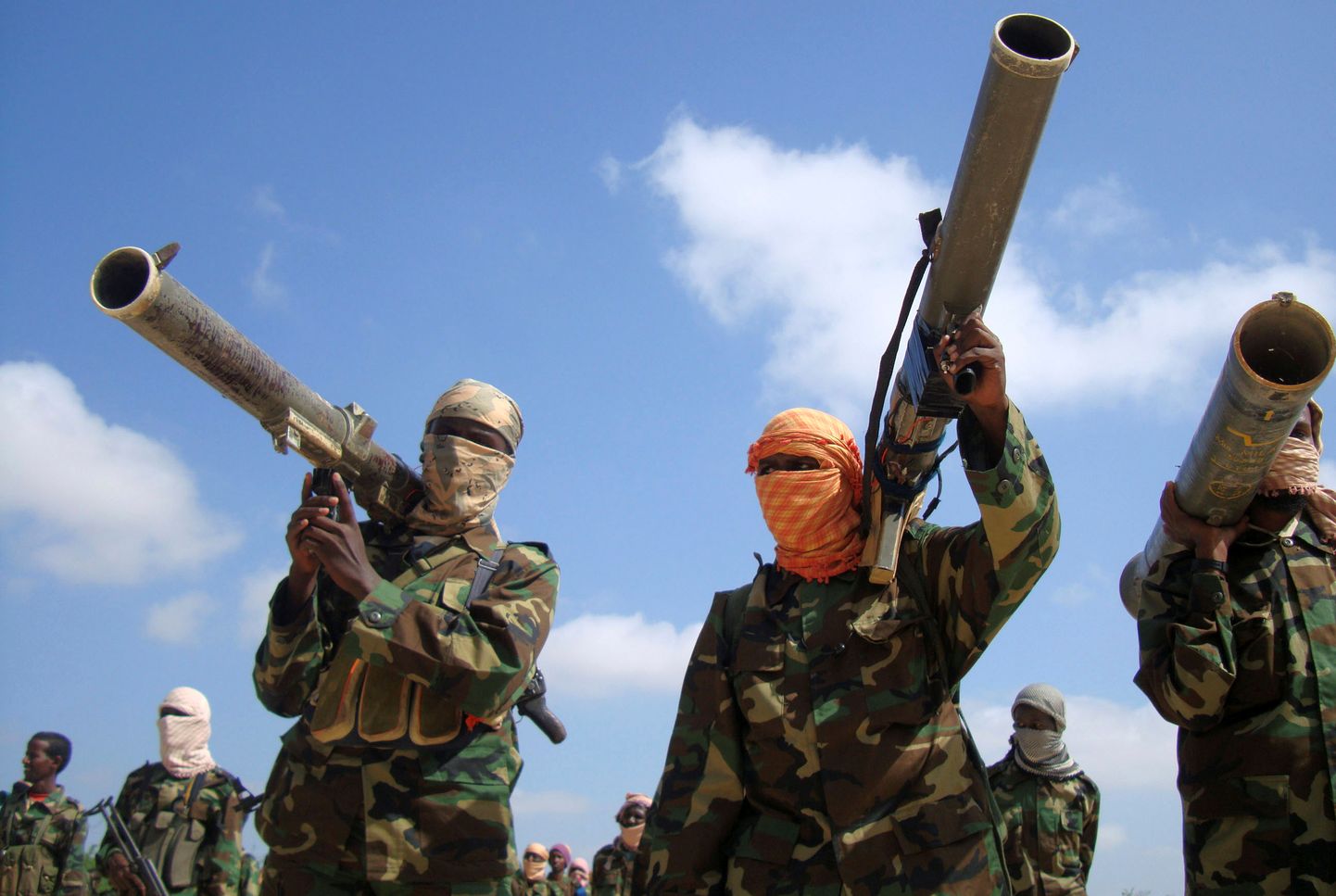 Äärmusrühmituse al-Shabaab võitlejad.