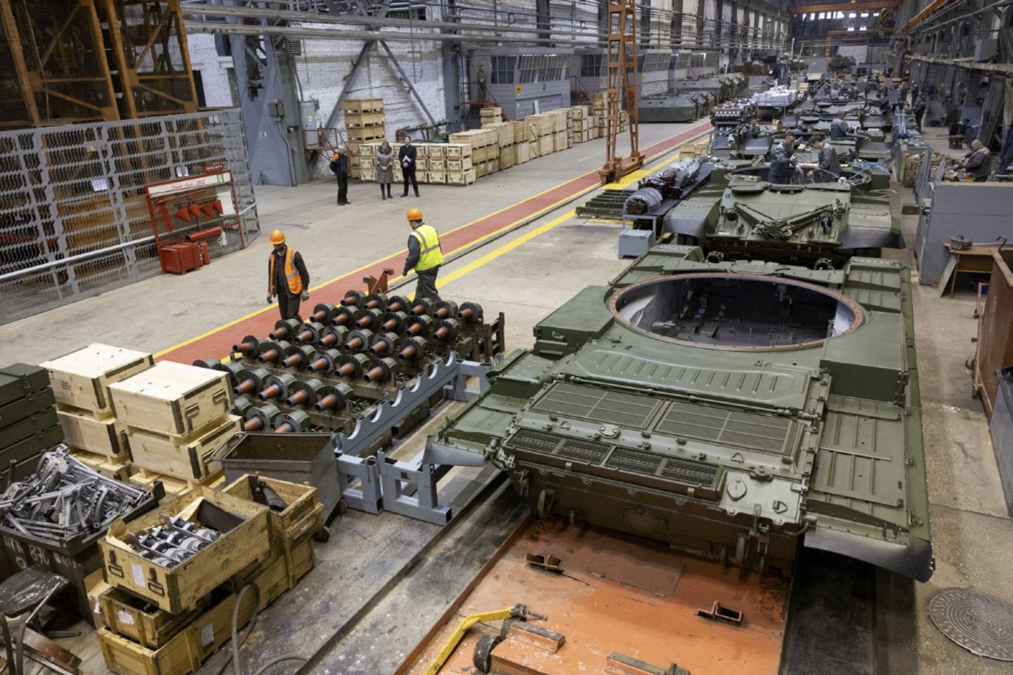 Vene sõjatööstuse tehas Uraltransmash Jekaterinburgis.