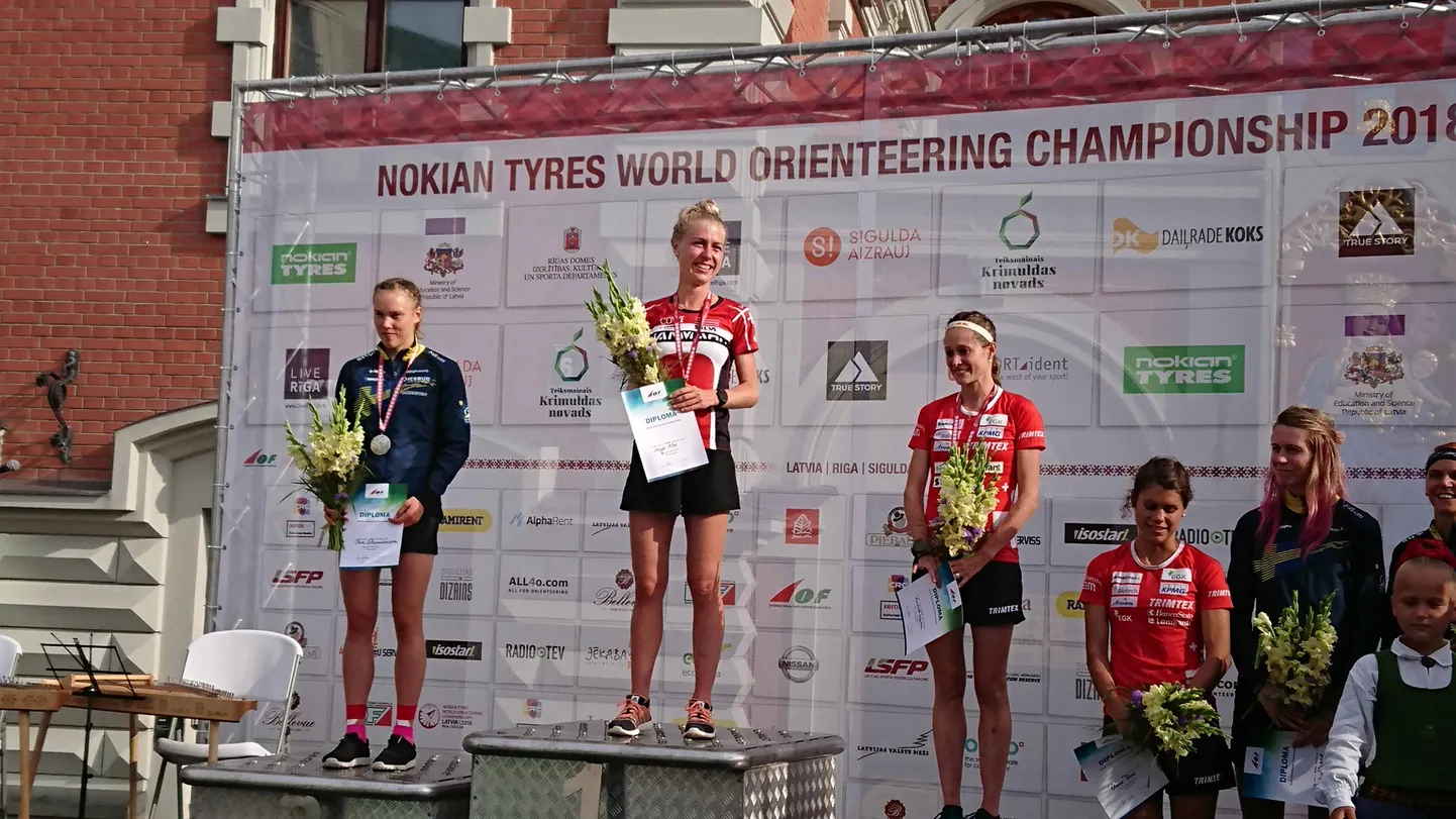 Orienteerumise MM-i naiste medalikolmik