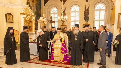 Galerii ⟩ Patriarh Bartolomeuse tänupalvusele kogunes kirikutäis rahvast