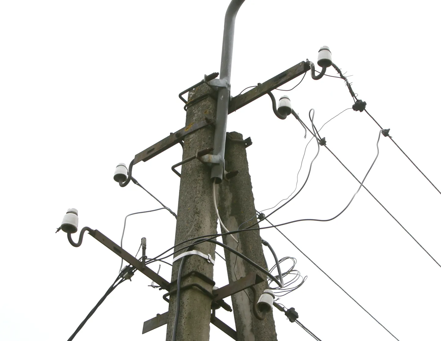 Elektriliinid. Illustratiivne foto.