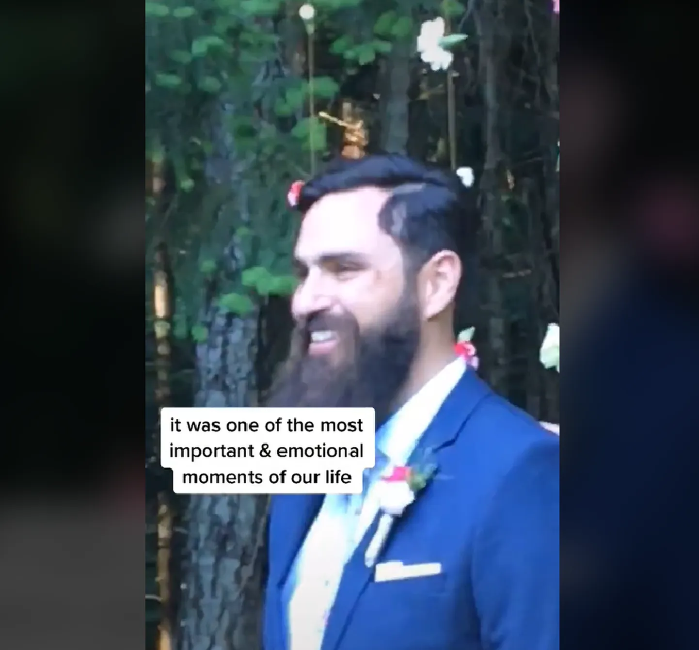 Kuvatõmmis TikToki videost.