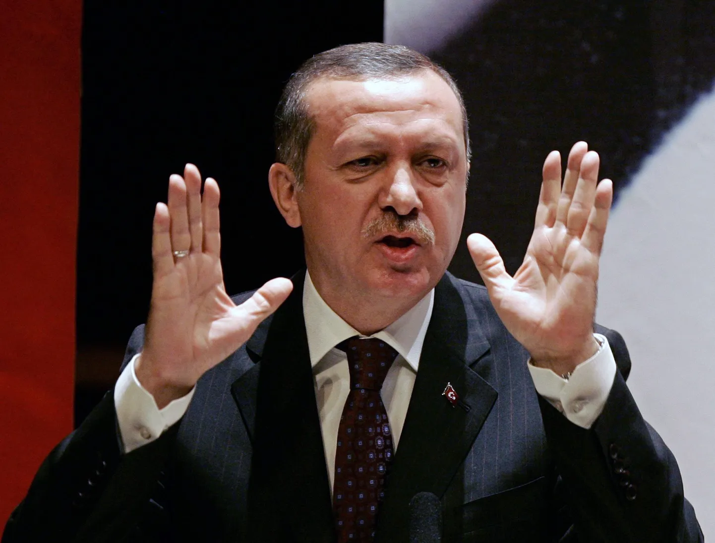 Türgi peaminister Tayyip Erdogan.