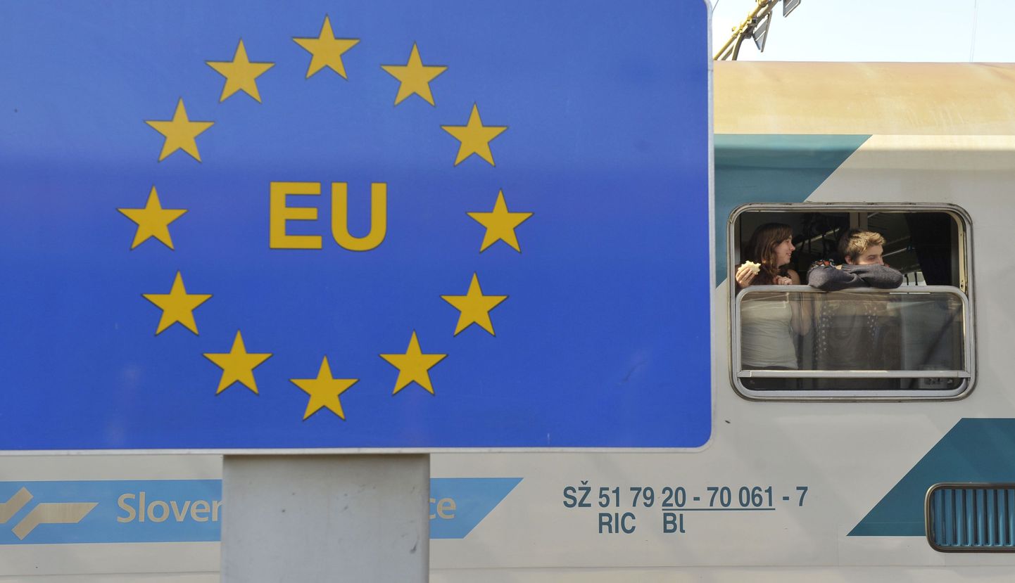 Граница ЕС. Иллюстративное фото.