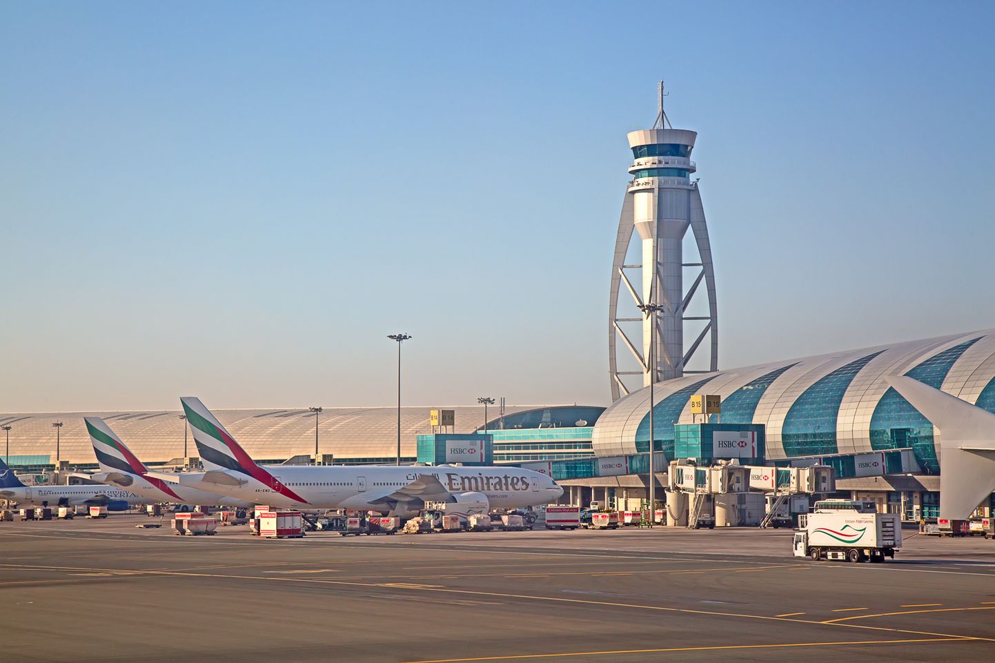Dubai lennujaam 2016. aastal. Pilt on illustreeriv.