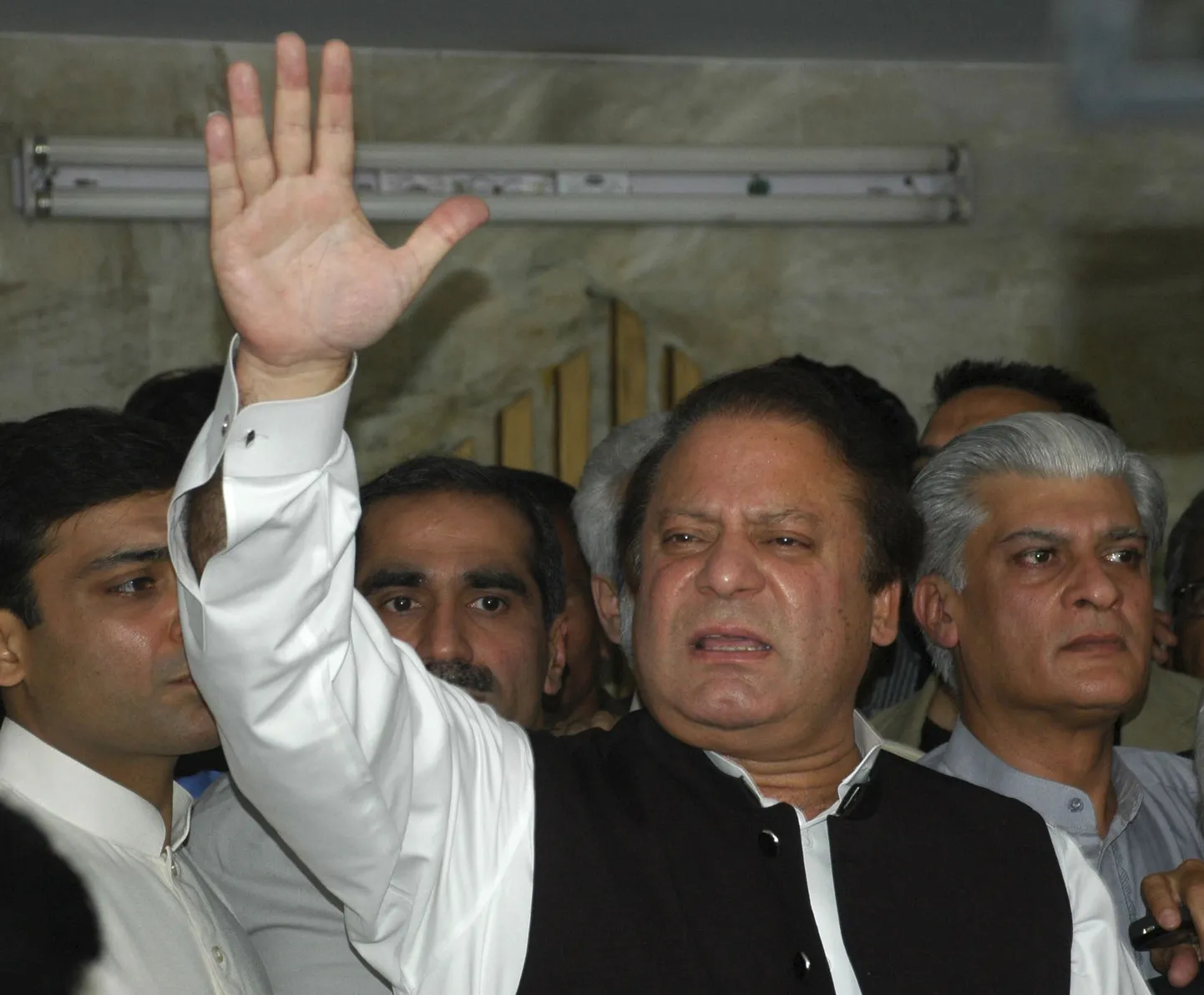 Nawaz Sharif.
