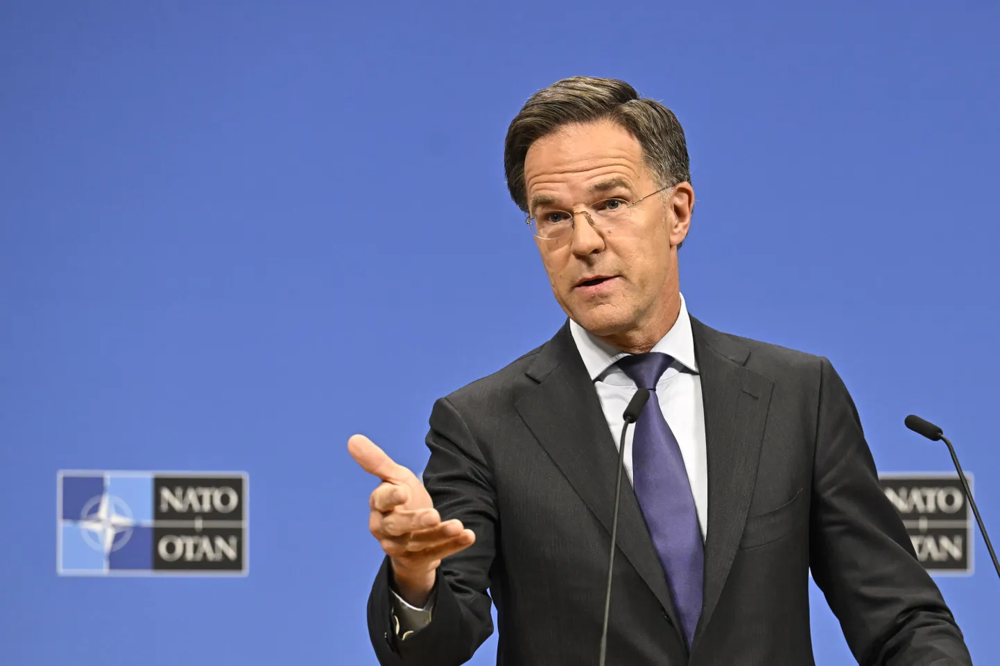 NATO peasekretär Mark Rutte.