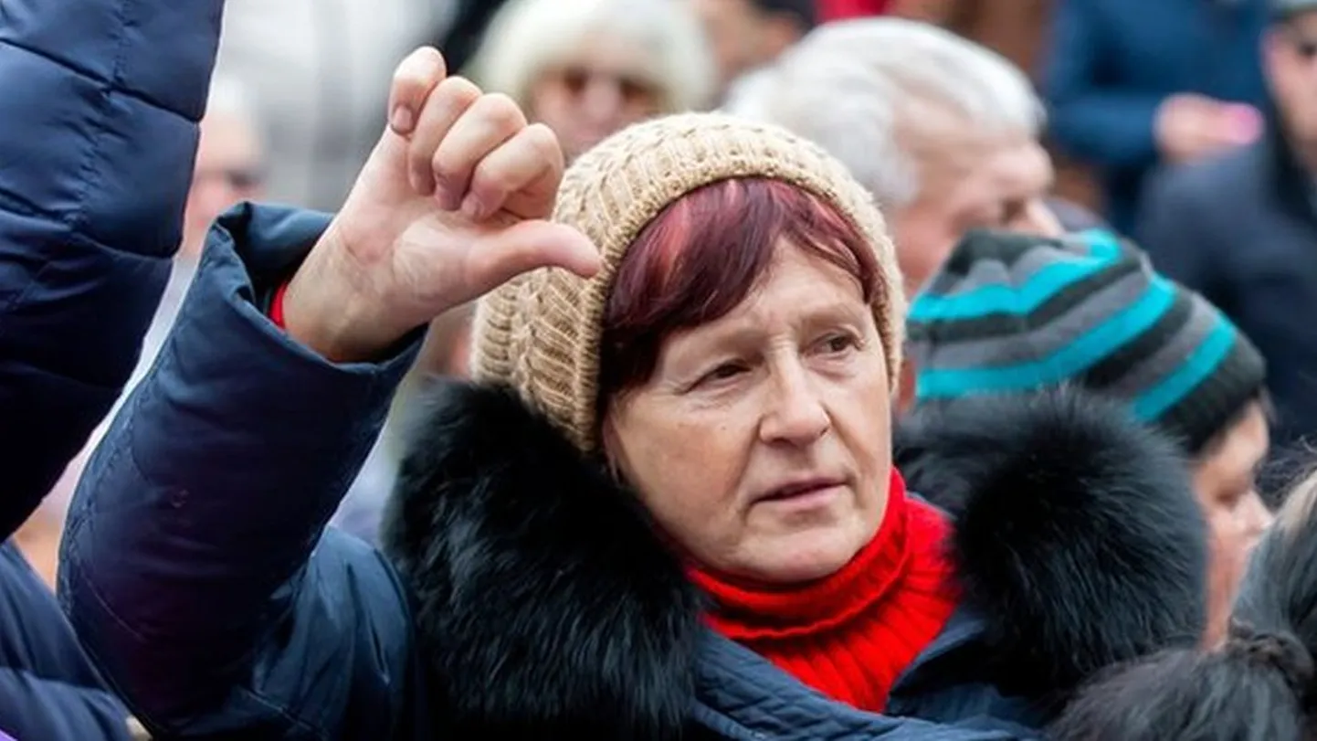 Протесты в Молдове