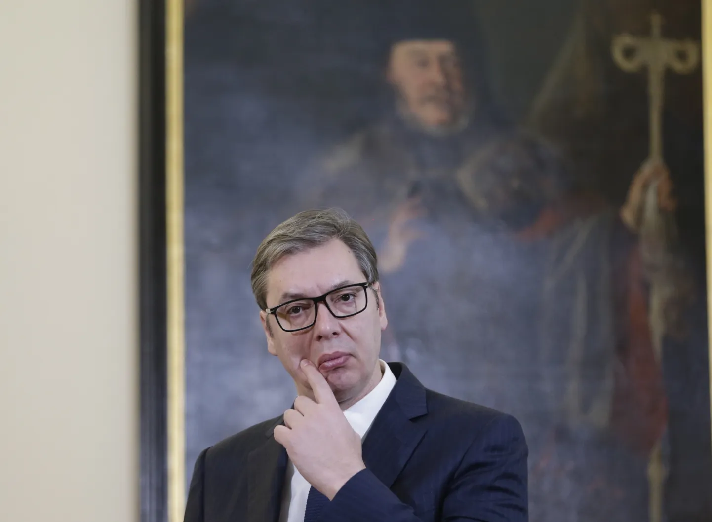 Serbia president Aleksandar Vučić.