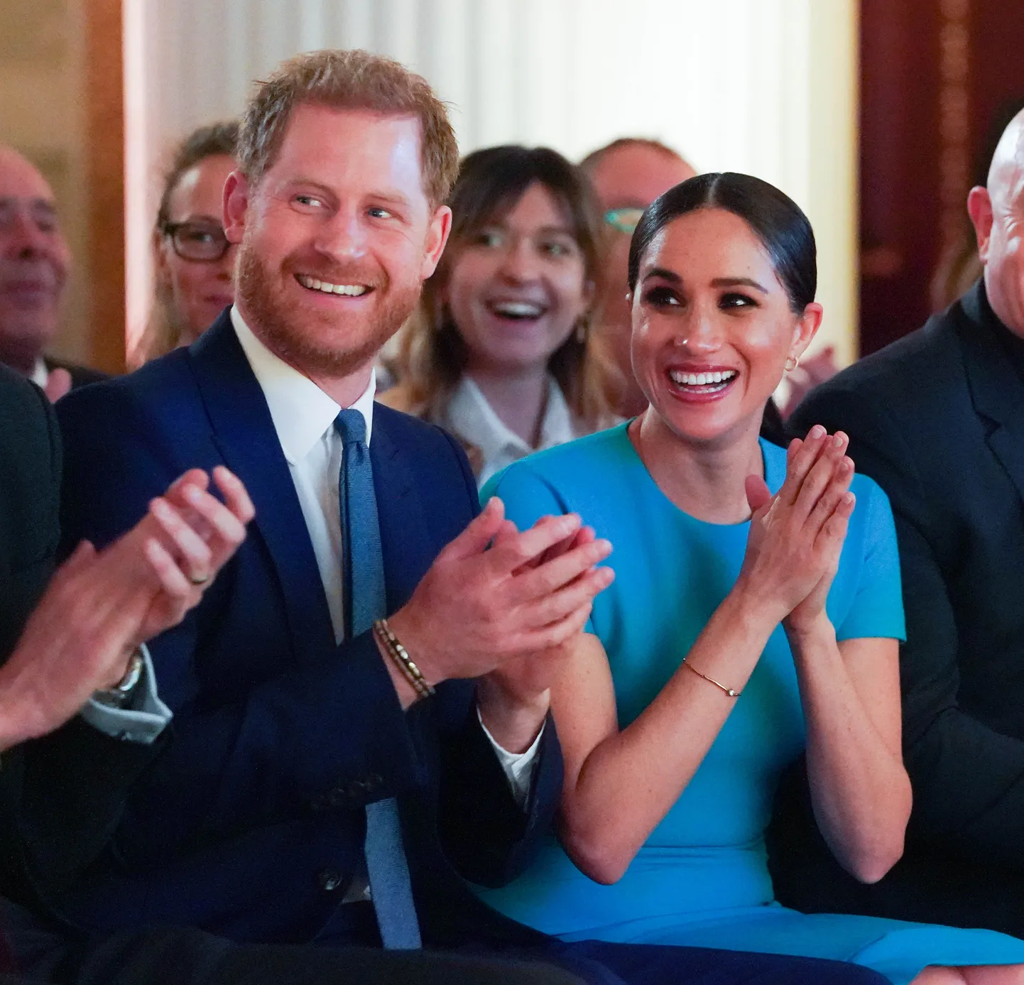 Prints Harry ja Meghan Markle 2020. aastal Londonis.