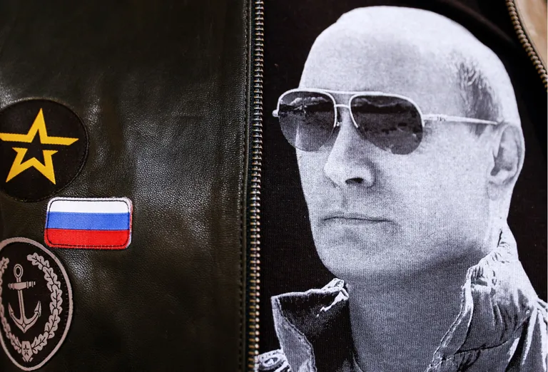 T-särk Vladimir Putinist. / Scanpix