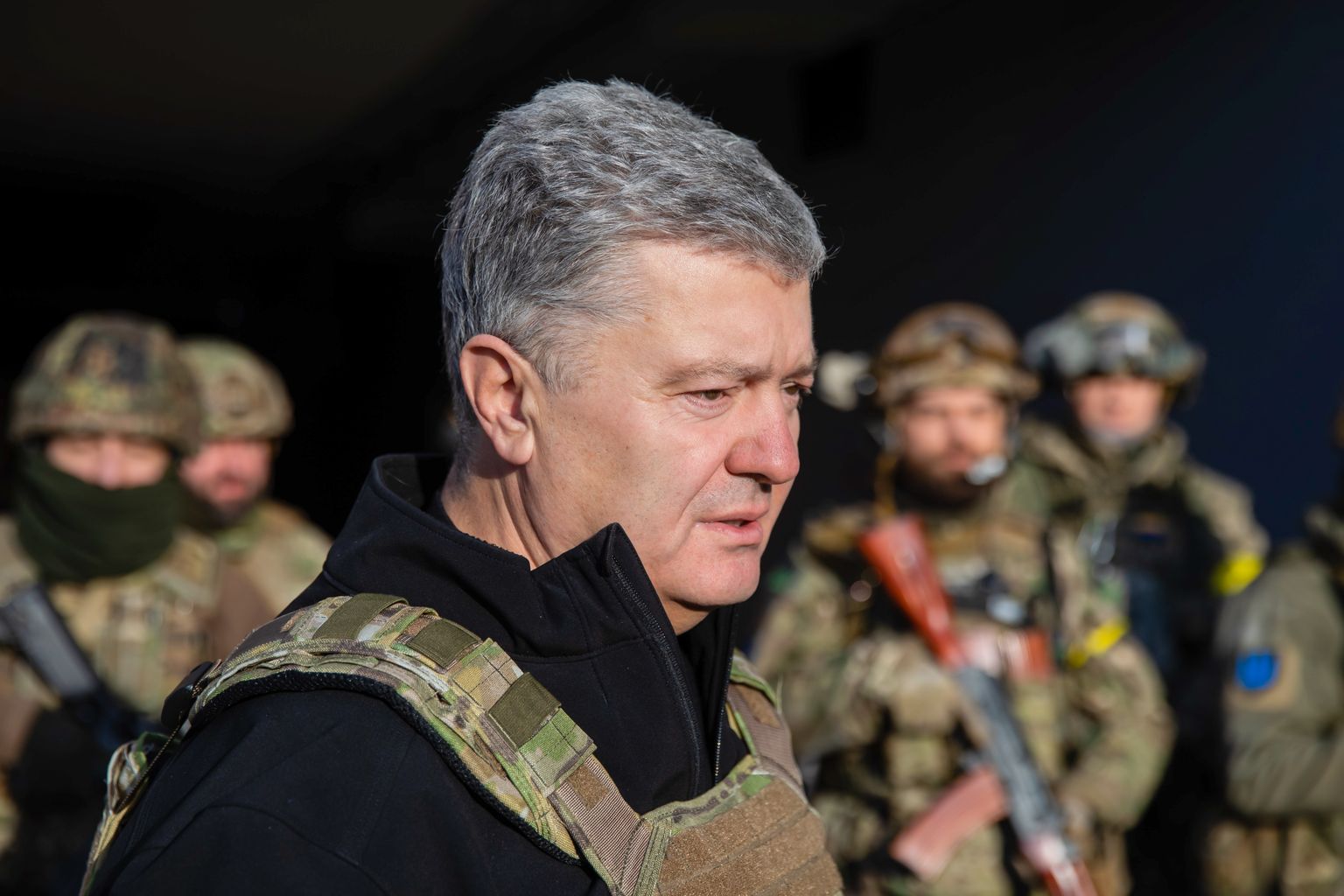 Bijušais Ukrainas prezidents Petro Porošenko