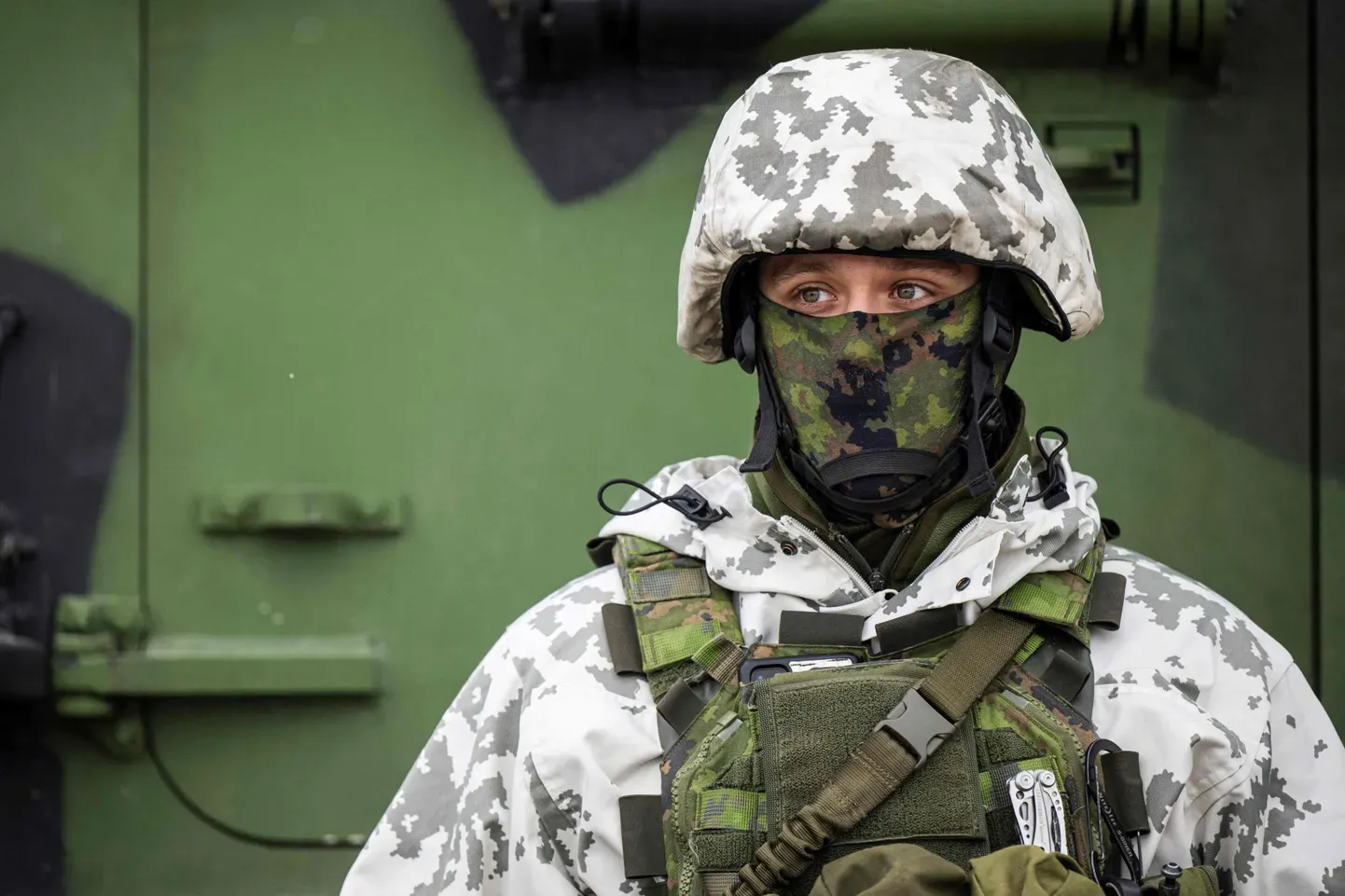 Представитель финских вооруженных сил.