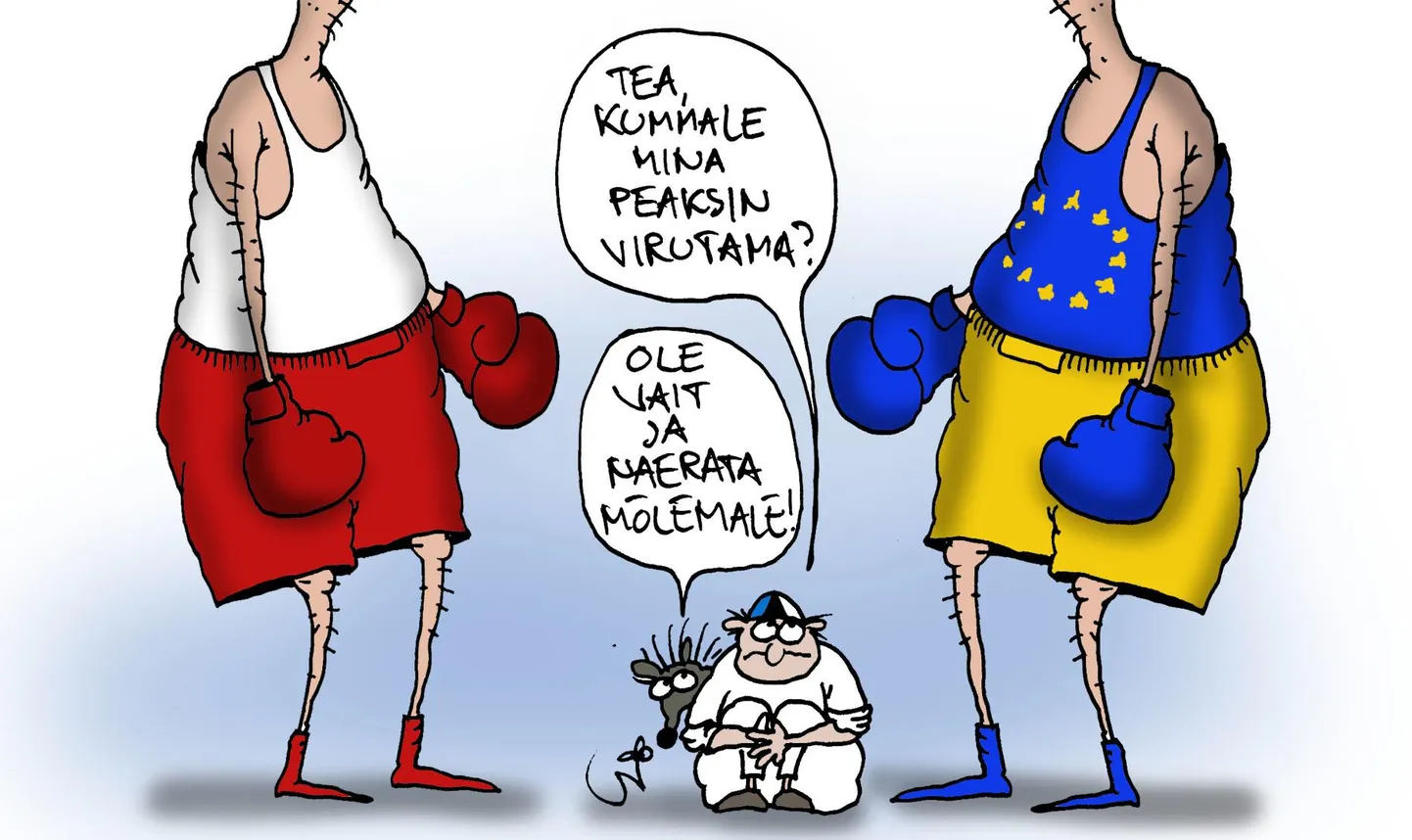 Päeva karikatuur FOTO: Urmas Nemvalts