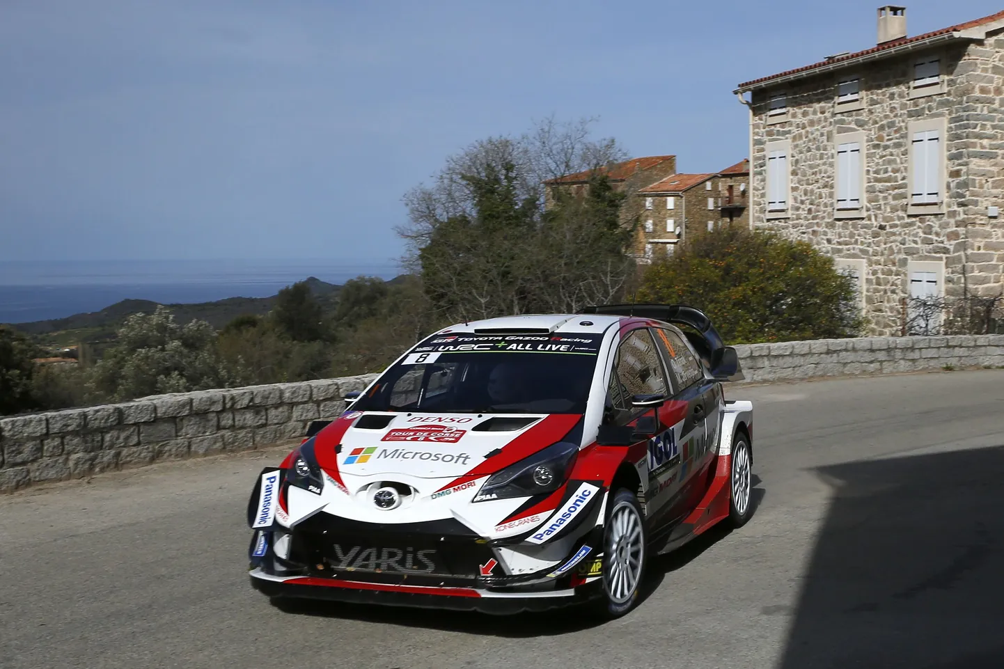 Ott Tänak ja Martin Järveoja mullusel Korsika asfaldirallil.
