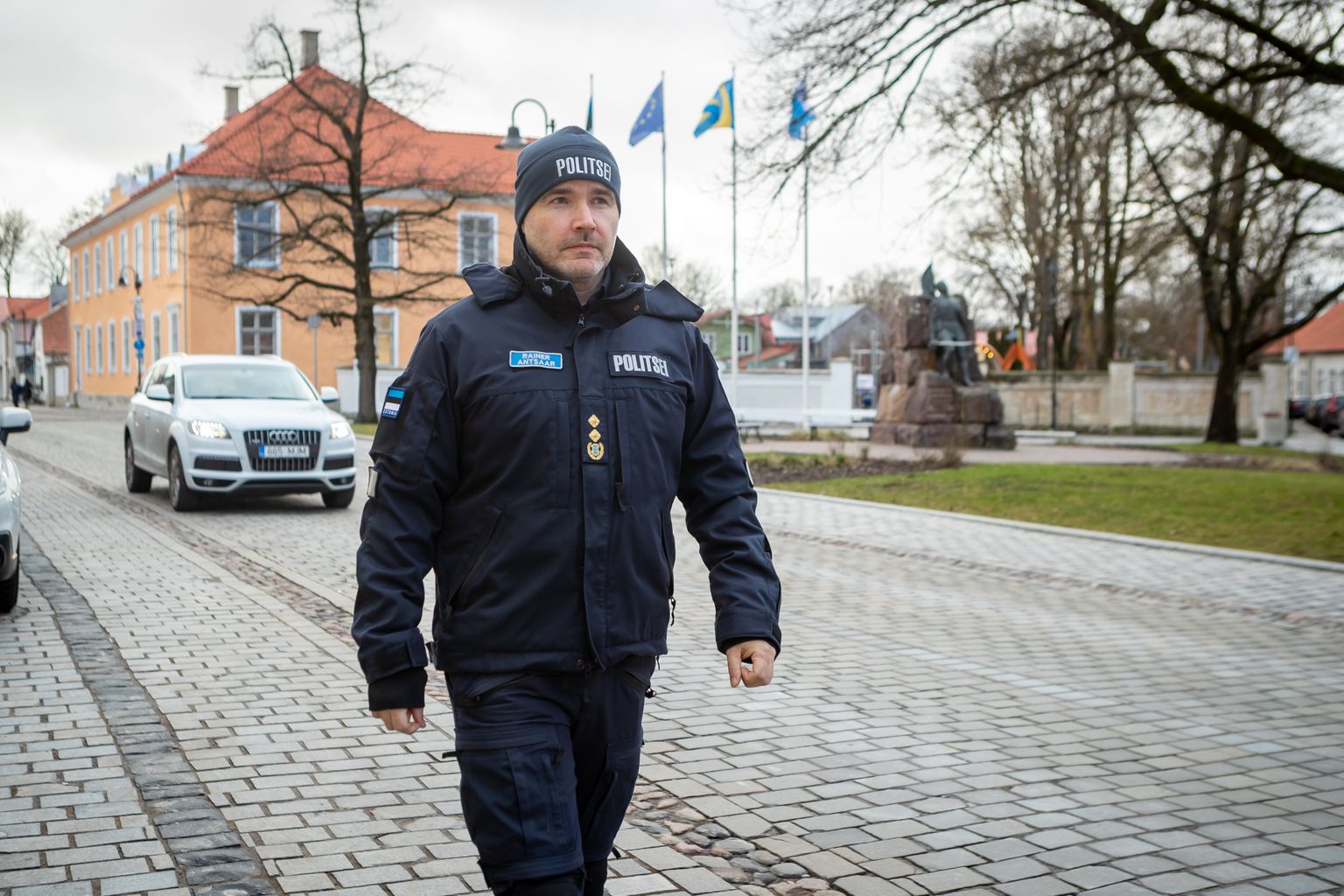 Kuressaare politseijaoskonna juht Rainer Antsaar.