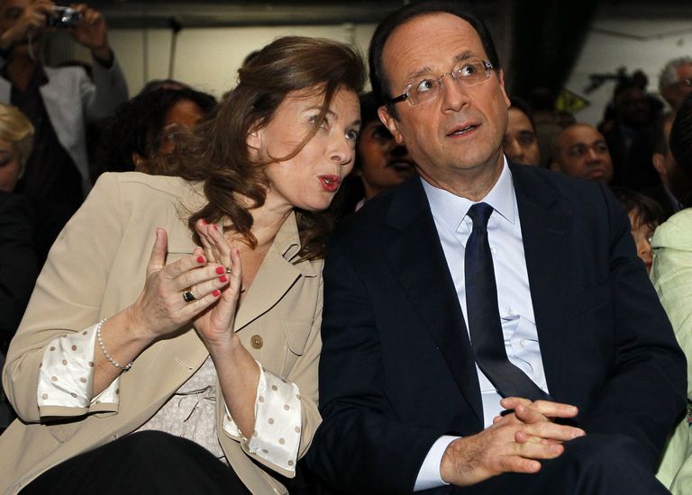 Valerie Trierweiler ja François Hollande