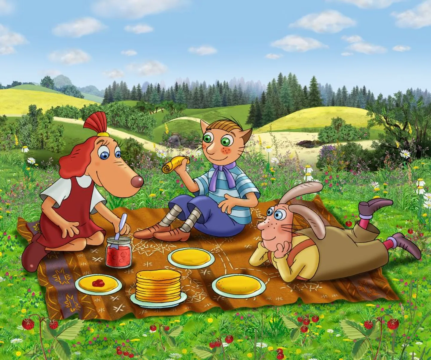 Pilt Heiki Ernitsa ja Janno Põldma joonisfilmist.