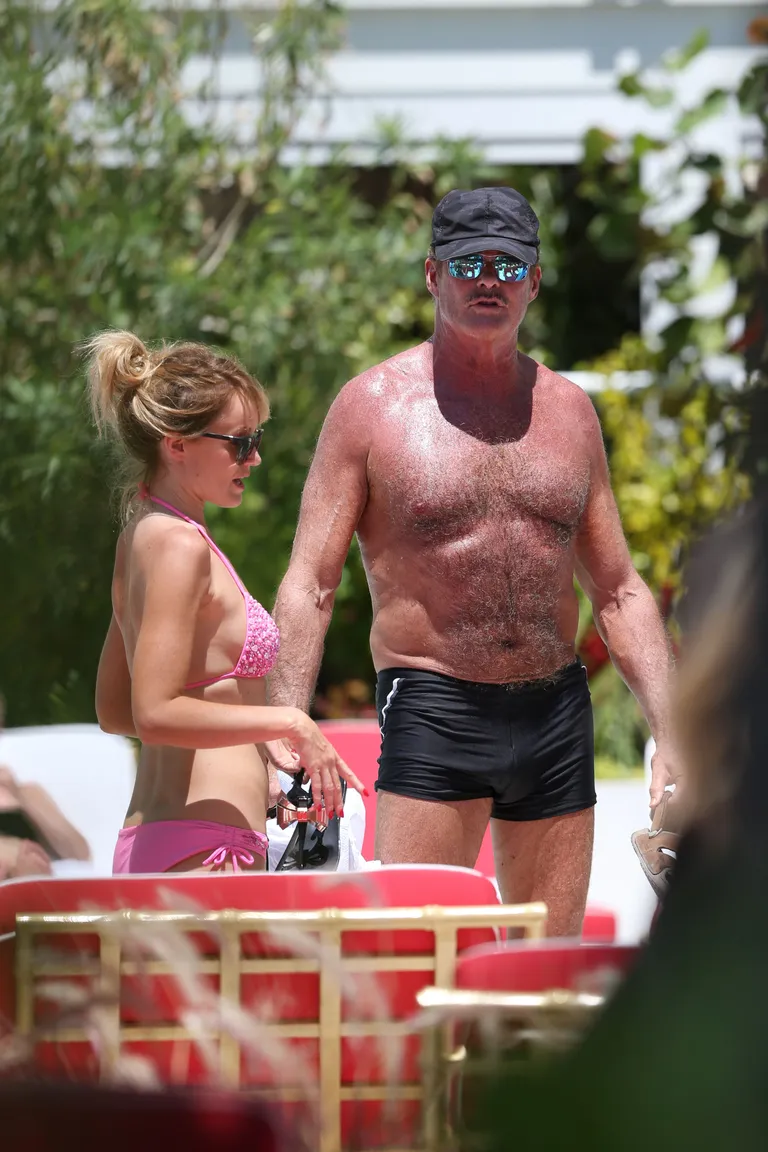 David Hasselhoff ja Hayley Roberts
