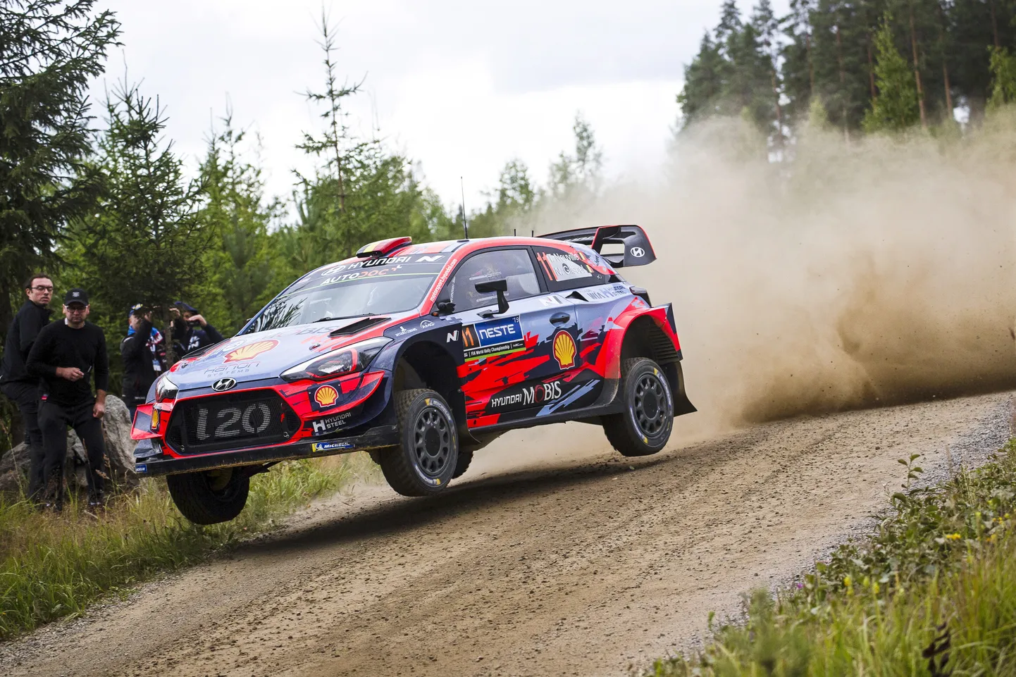 Thierry Neuville Soome MM-rallil 2019. aastal.
