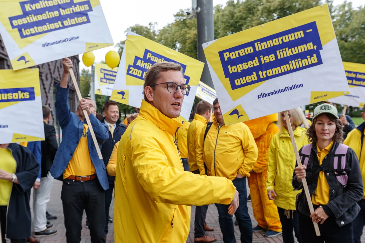 Reformierakond ja sotsiaaldemokraadid andsid esmaspäeval, 6. septembril üle Tallinna valimisnimekirjad.