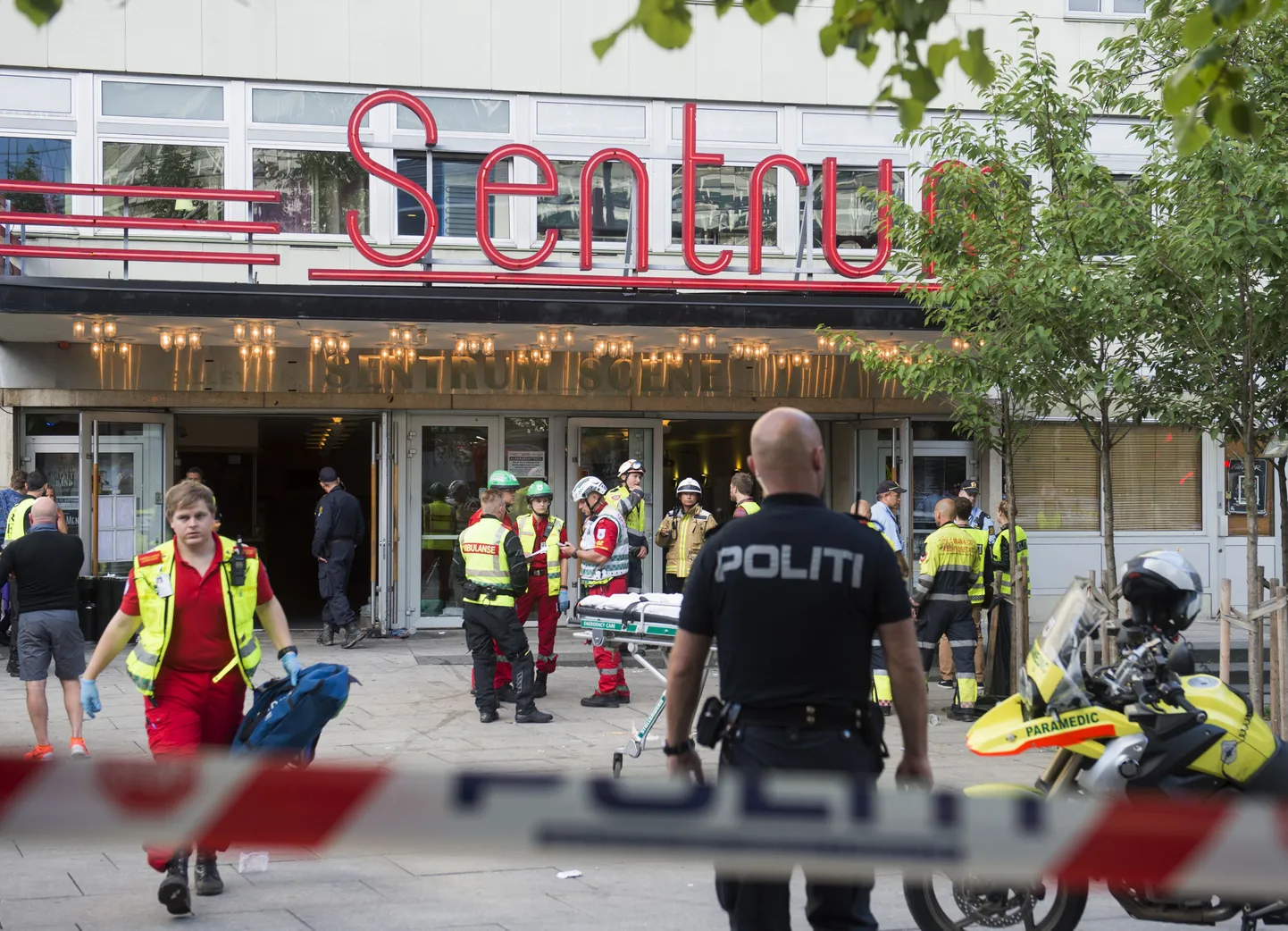 Politsei ja kiirabi sündmuskohal