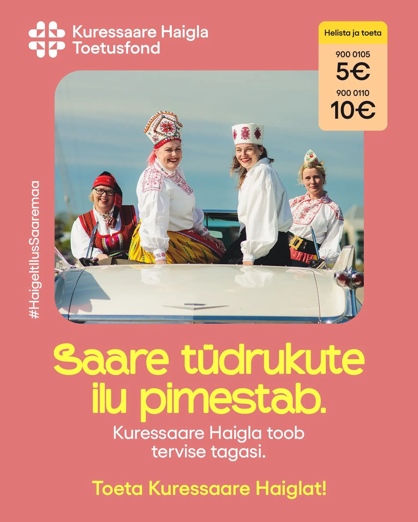 Toeta Kuressaare haiglat