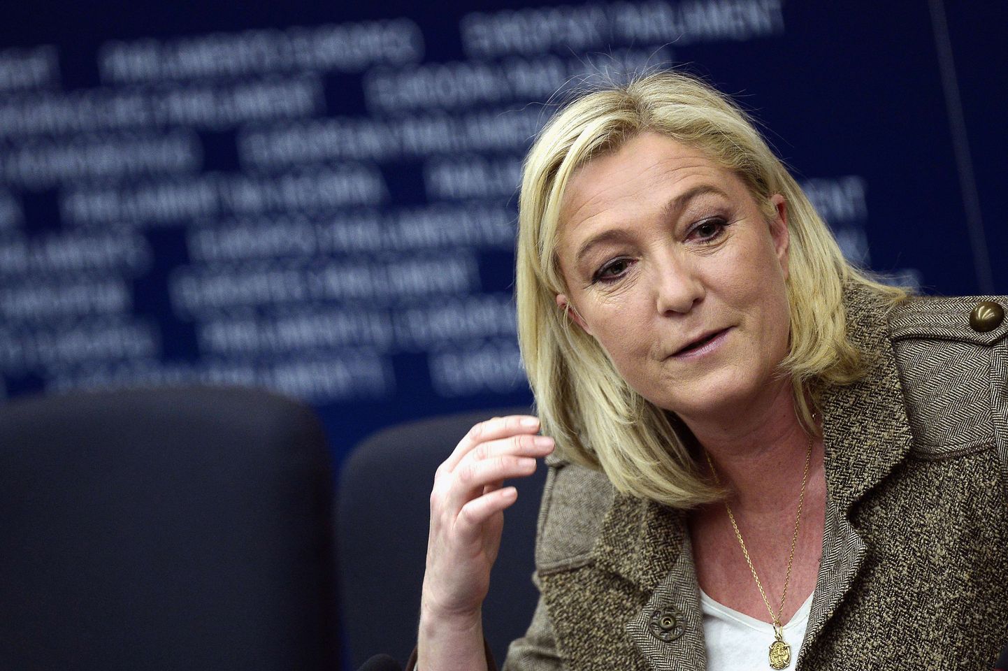 Prantsuse paremäärmuslaste juht Marine Le Pen.