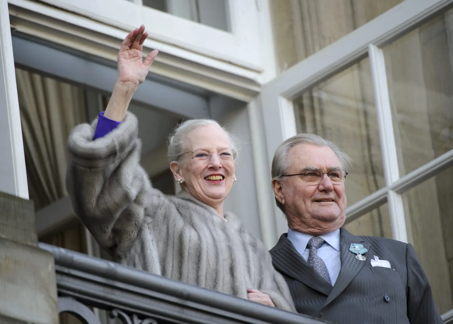 Taani kuninganna Margrethe II ja ta abikaasa, prints Henrik