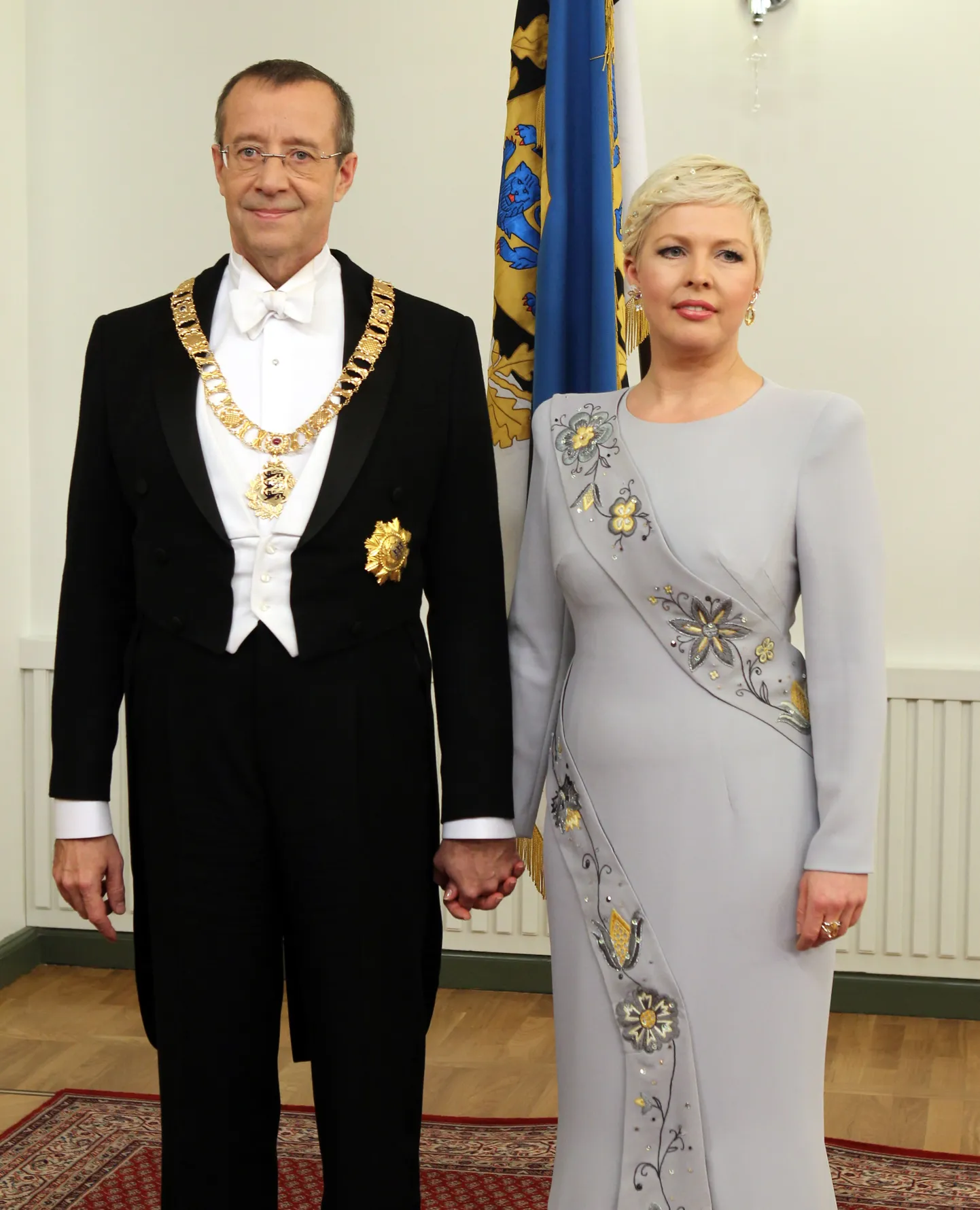 President Toomas Hendrik Ilves ja proua Evelin Ilves