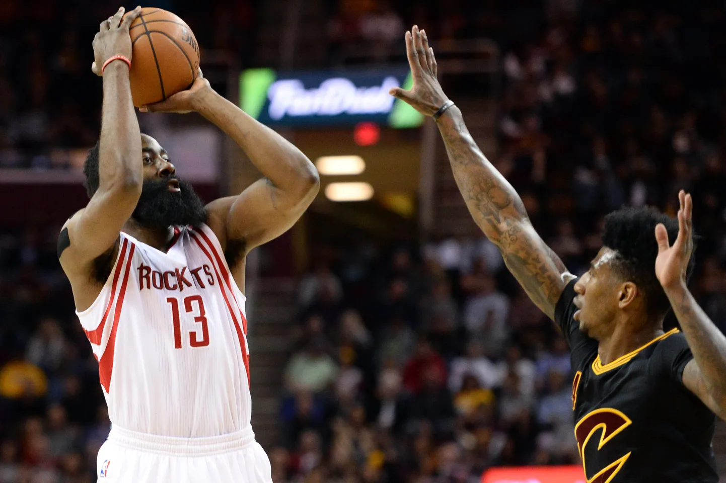 James Harden (vasakul).