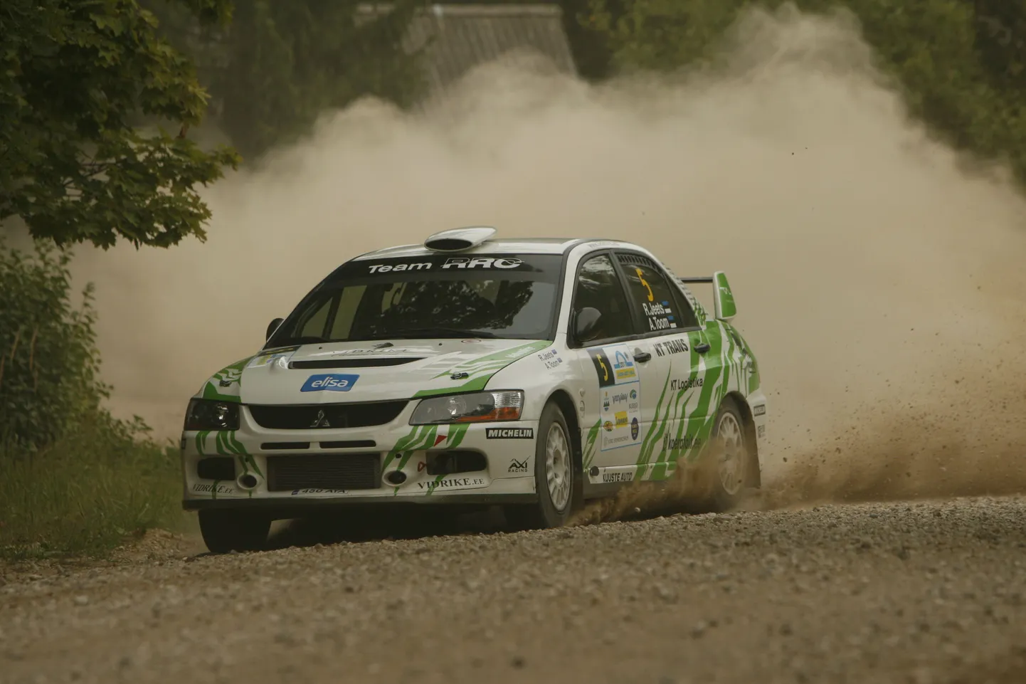 Raul Jeets Lõuna-Eesti rallil.
