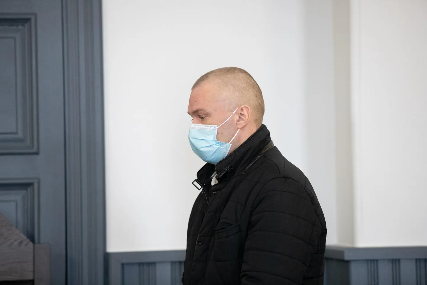 Jaanus Läänemets kohtuistungil.