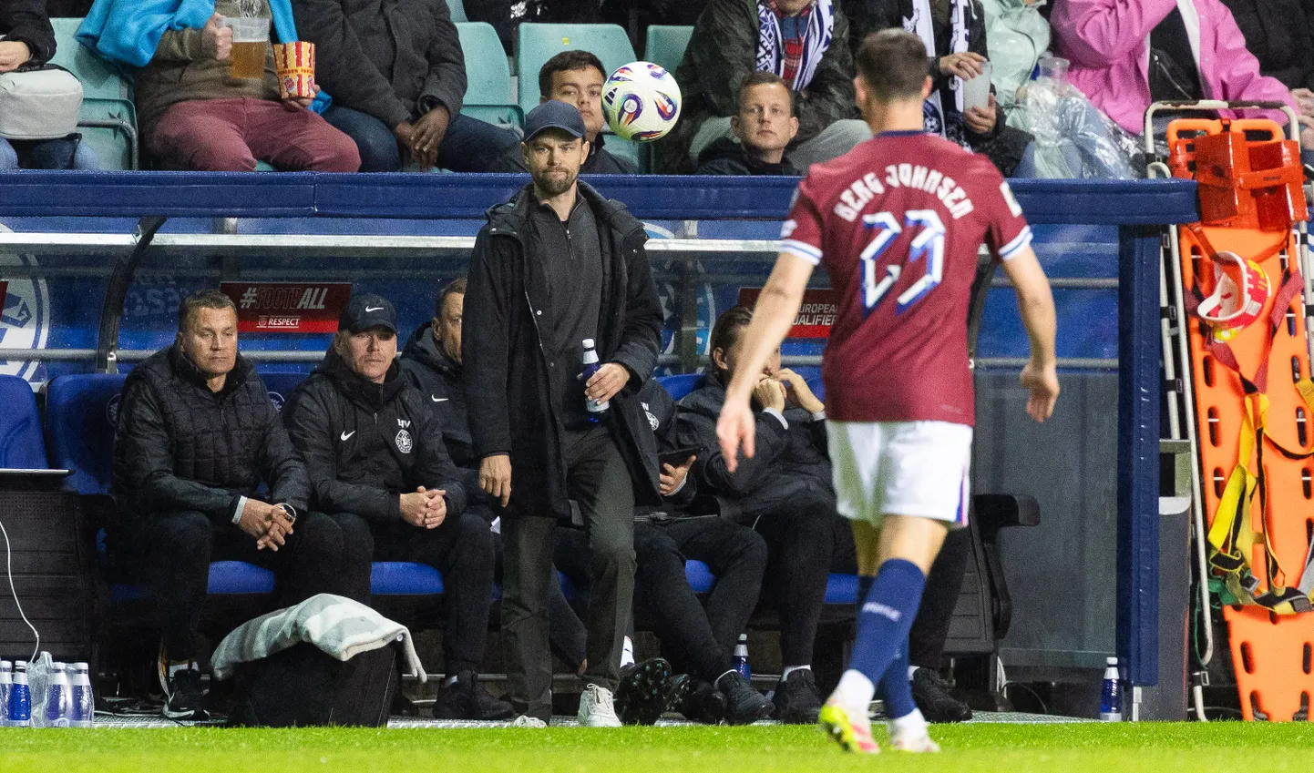 Eesti jalgpallikoondise peatreener Jürgen Henn.
