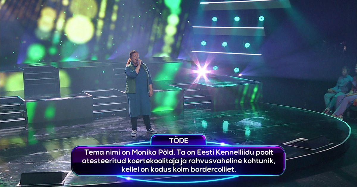 «Ma näen su häält» show suurimaks üllatajaks oli koerakoolitaja Monika Põld