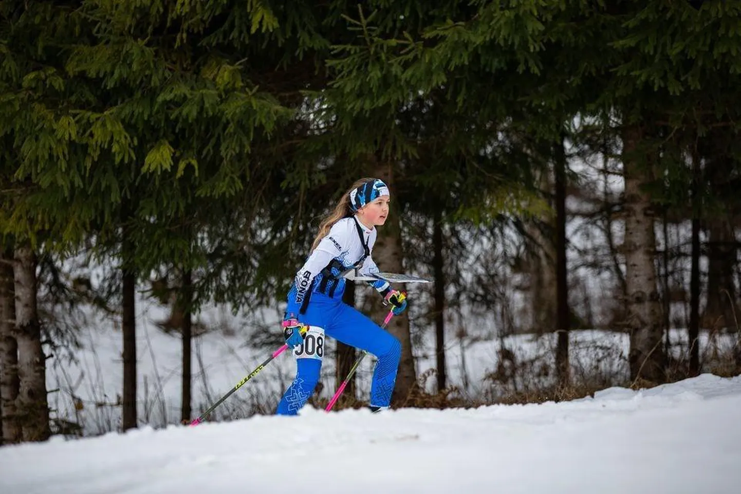 Anett Liisa Parts kuulub kindlalt Eesti suusaorienteerujate paremikku.