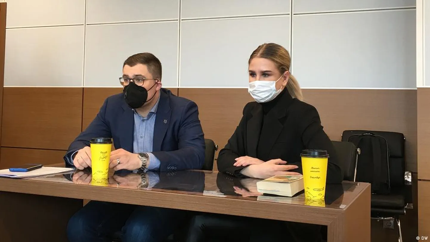 Любовь Соболь в суде