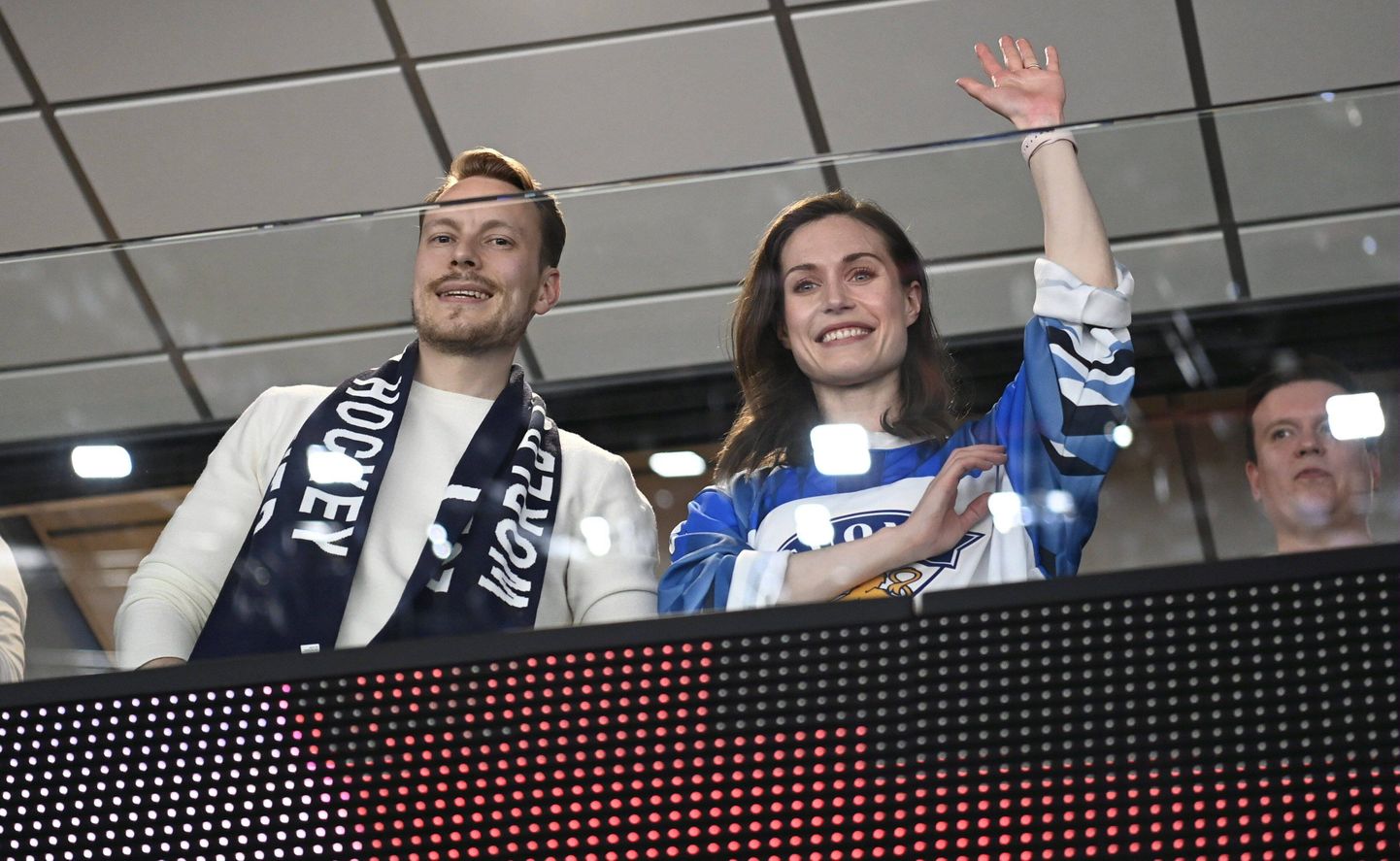 Sanna Marin ja tema endine abikaasa Markus Räikkönen.
