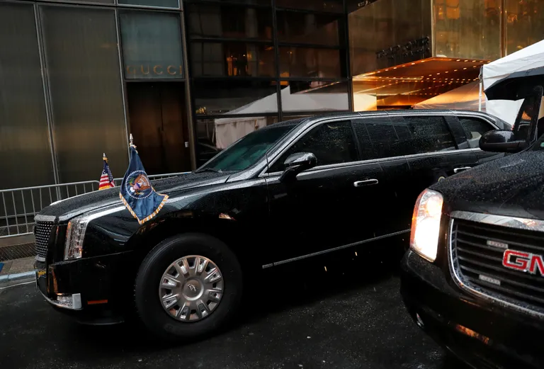 Donald Trumpi limusiin The Beast